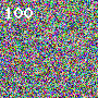 Random noise, image 100 of 1000