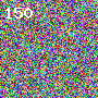Random noise, image 150 of 1000