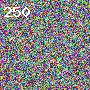 Random noise, image 250 of 1000