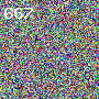 Random noise, image 667 of 1000