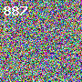 Random noise, image 887 of 1000